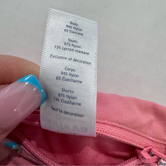 Ivivva Girls Sz 12 Pink Tennis Skirt Skort Undershorts - Picture 4 of 13